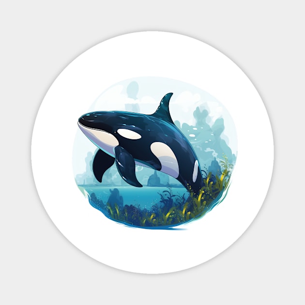 Orca Killerwhale Magnet by zooleisurelife